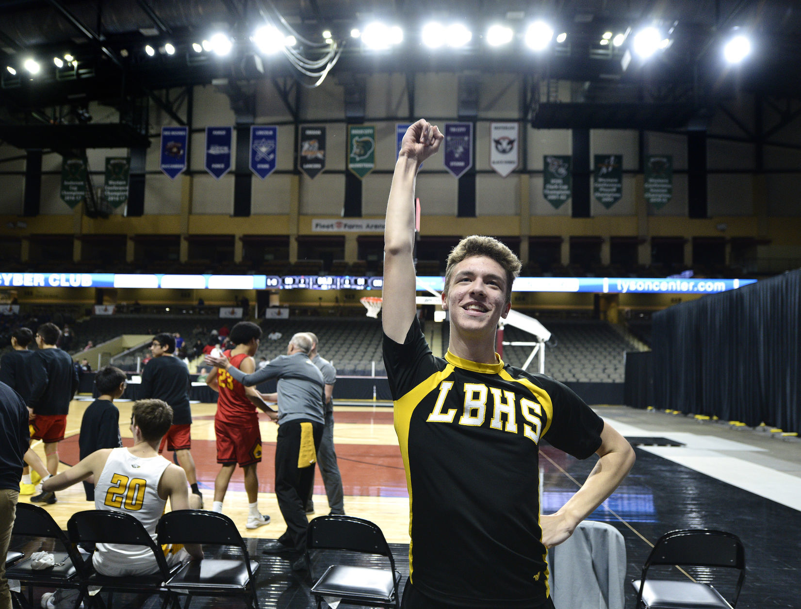 Lawton-Bronson cheerleader Lucas Geisinger #2